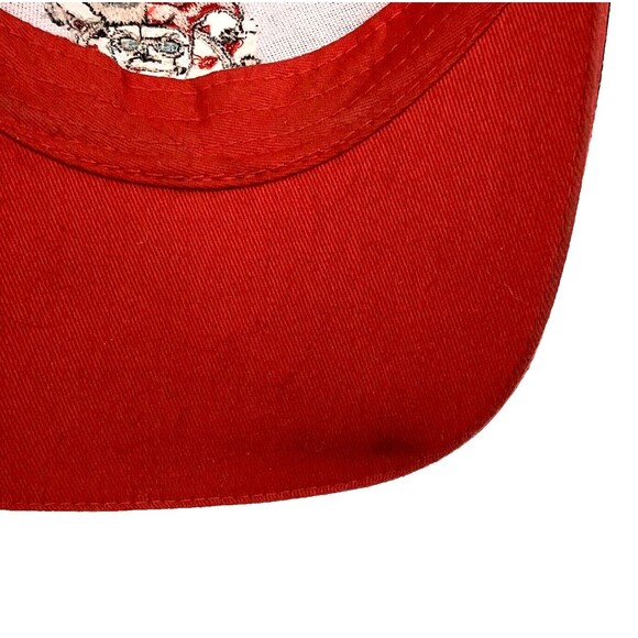 Six Flags -Harley Quinn-Suicide Squad/Batman-Red/Black Baseball Hat- 100% Cotton - Picture 9 of 10